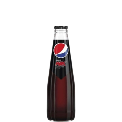Pepsi Max glass